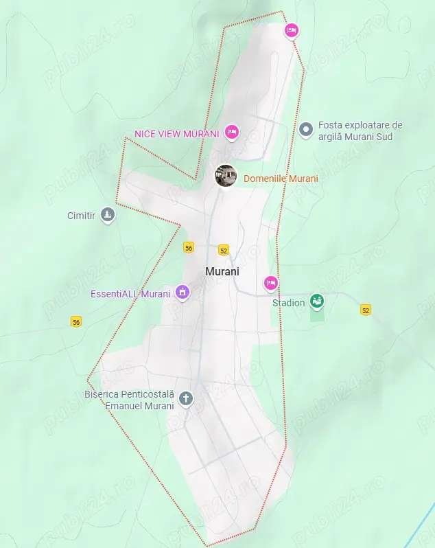 De vânzare   2 terenuri intravilane în Murani | 1.086 mp fiecare | 20   mp