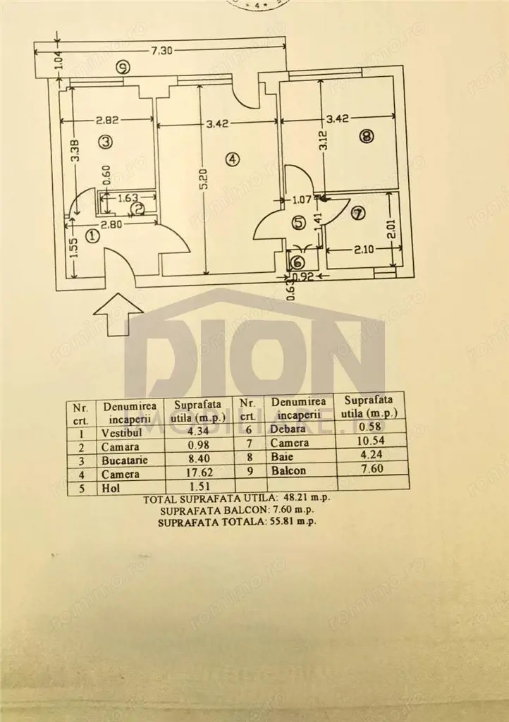 APARTAMENT 2 CAM CU POTENTIAL, TINERETULUI