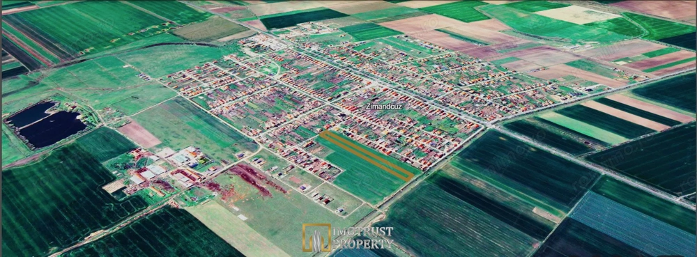 Teren intravilan de vânzare | Zimandcuz,  Arad | 7.317 mp | Comision 0