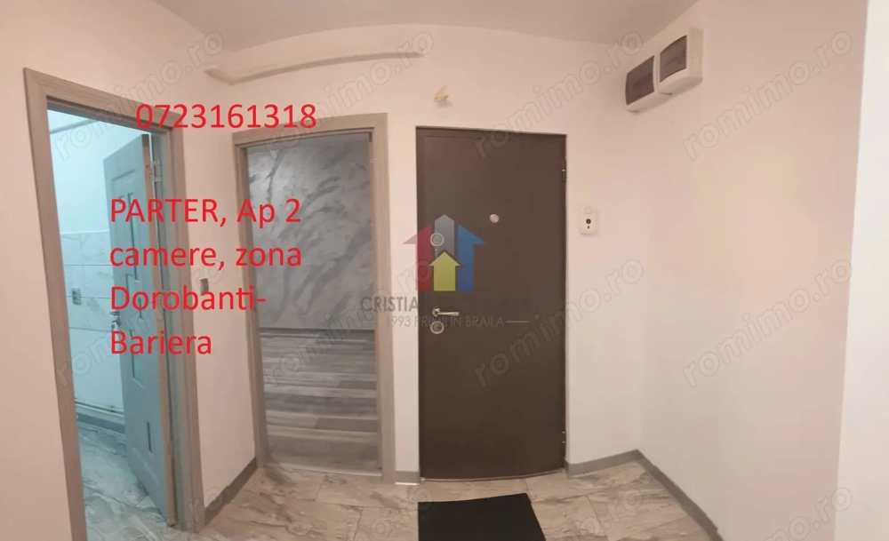 VEZI VIDEO! TOTUL NOU Finisaje Moderne 2 cam Parter confort 1 decomandat Dorobantilor-Bariera