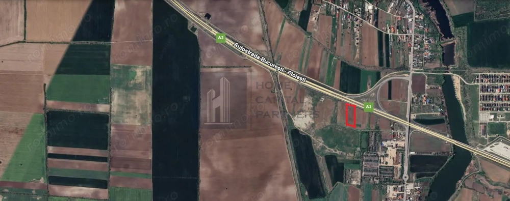 Teren 2727mp | Moara Vlasiei, Caciulati | A3