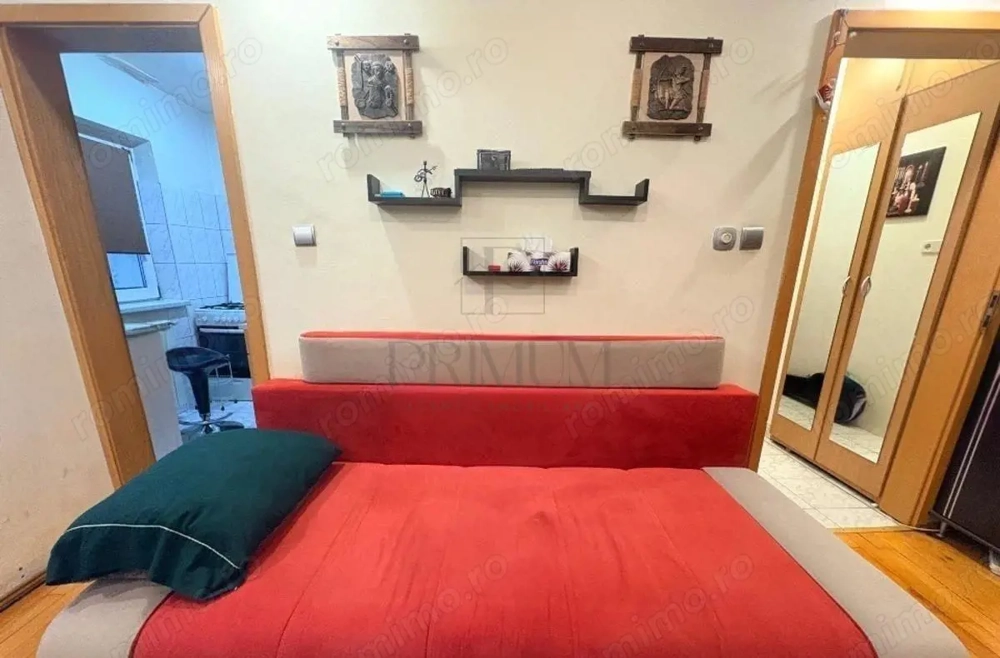 Apartament o camera-Girocului-Mobilat-Utilat