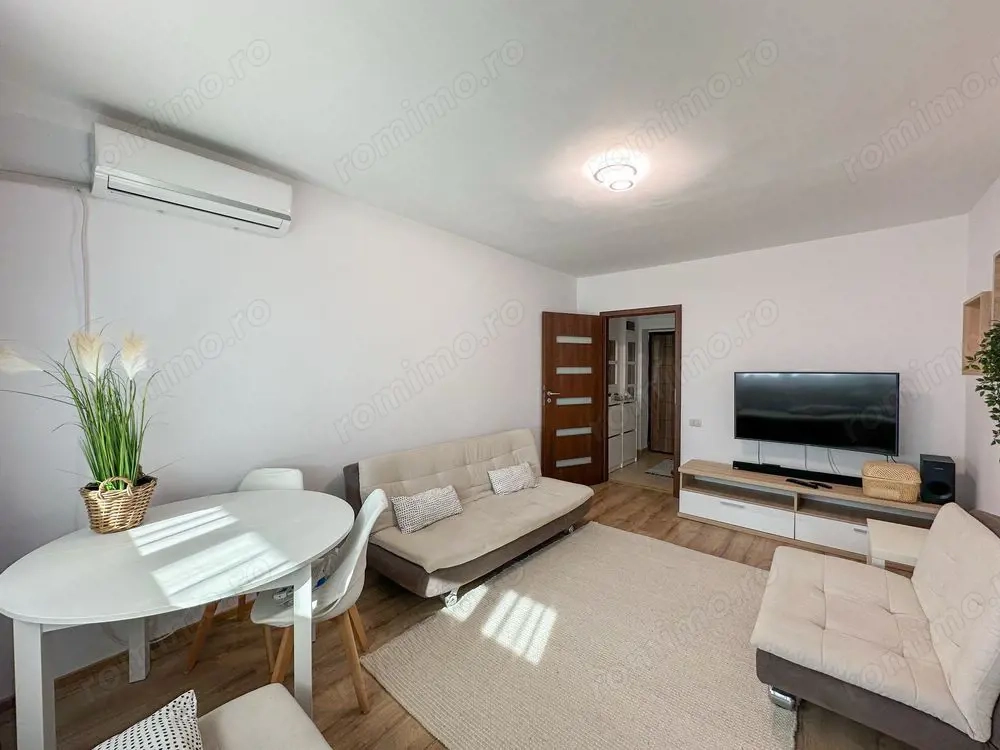 Apartament spațios 3 camere, etaj 8, finisaje moderne, metrou Tudor Vladimirescu