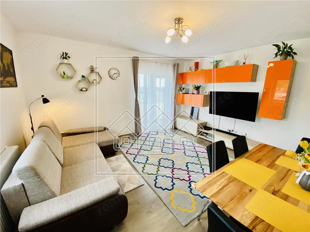 Ap cu 3 camere, 2 bai si 2 balcoane, situat in C. Arhitectilor