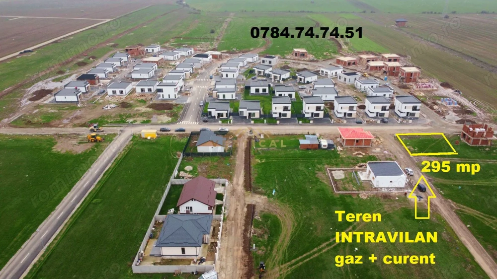 Teren dubla deschidere | comuna Berceni