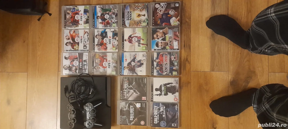 Vând Playstation 3 cu jocuri 