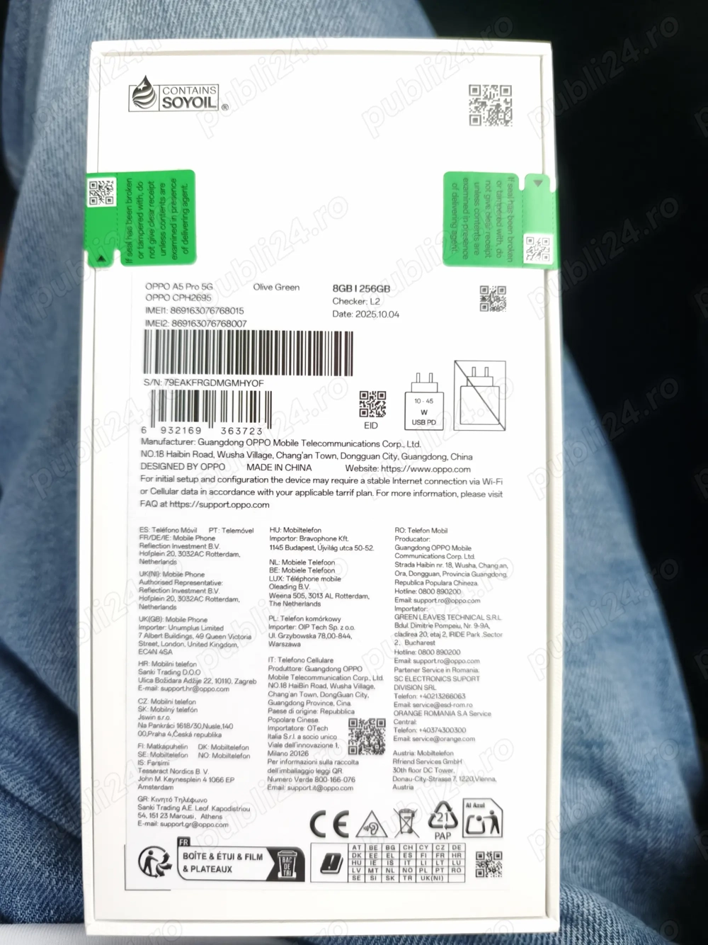 Vând Oppo A5 pro 5g