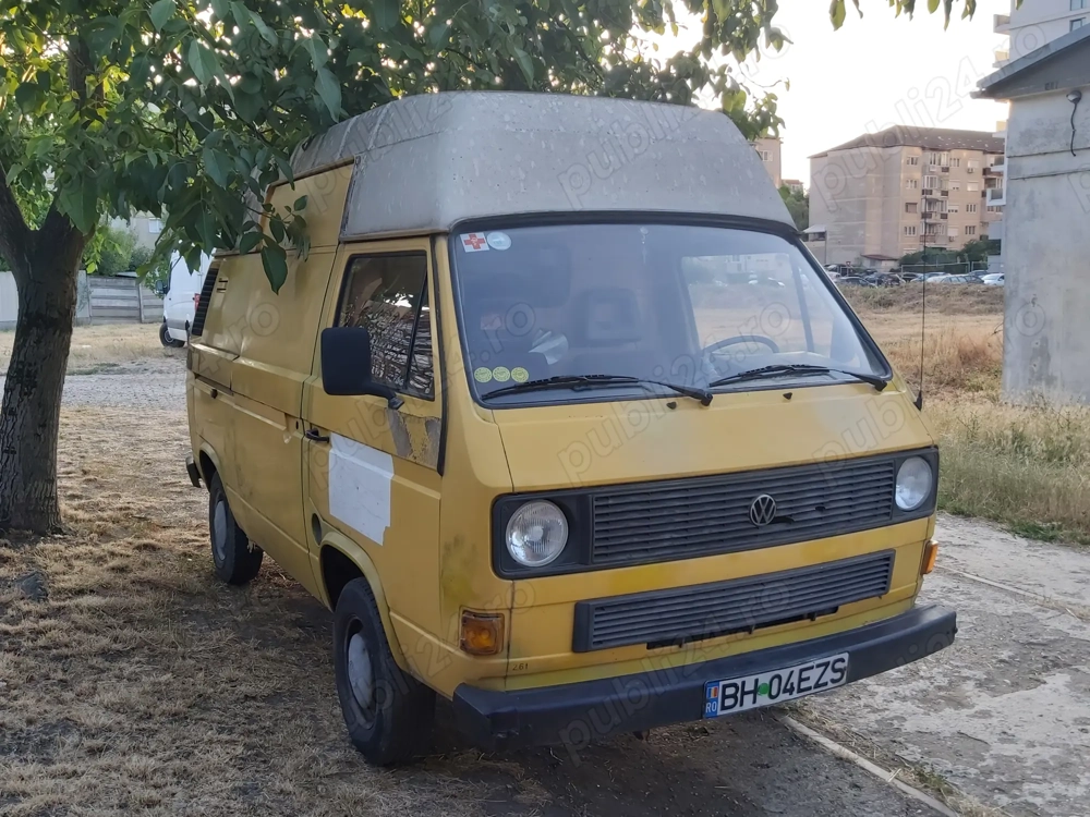 Vand autoutilitara  W transporter T3, din 1987, 1,6 Diesel in stare de functionare!!! 