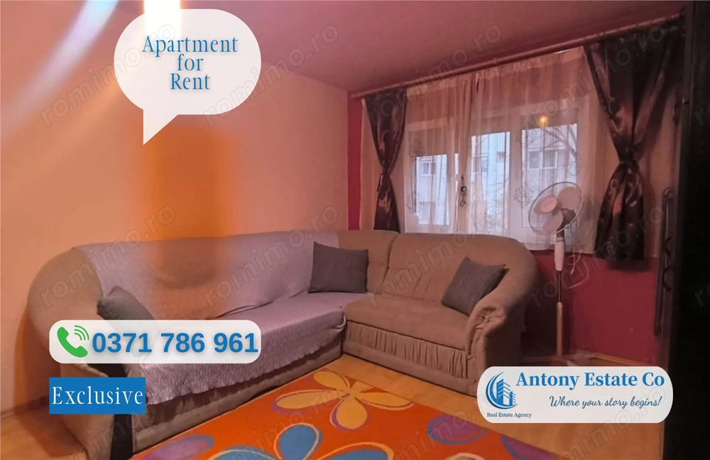 Antony Estate | Chirie 2 camere, Decomandat, Rogerius-Oradea