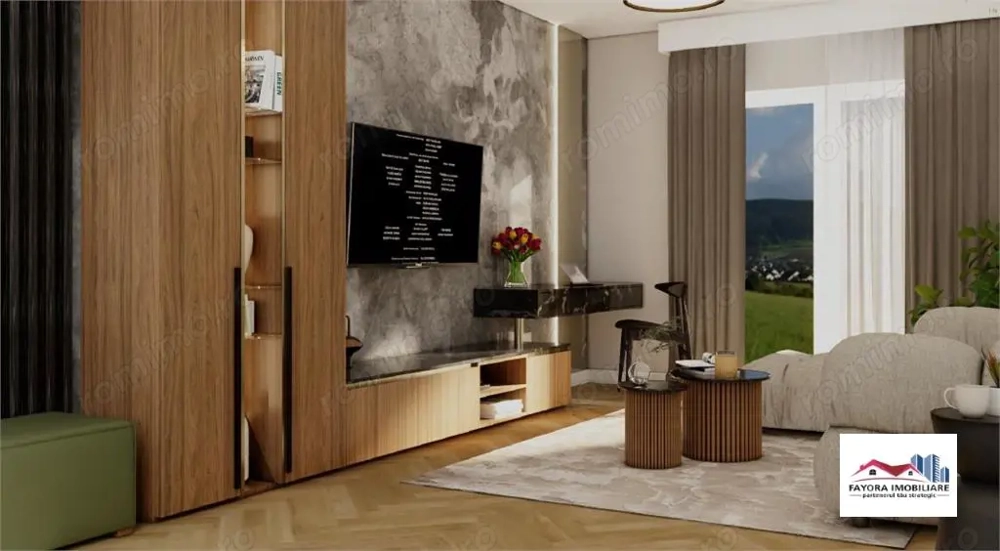 Apartament 1 Camera Tip A1.3 de Vanzare in Ansamblul Green Residence