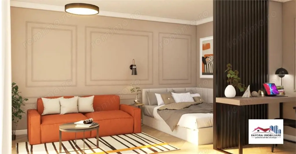 Apartament 1 Camera Tip A1.2 de Vanzare in Ansamblul Green Residence