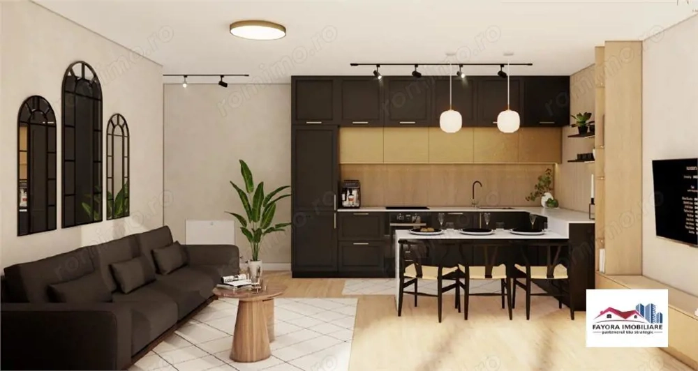 Apartament 3 Camere Tip A3 de Vanzare in Ansamblul Green Residence