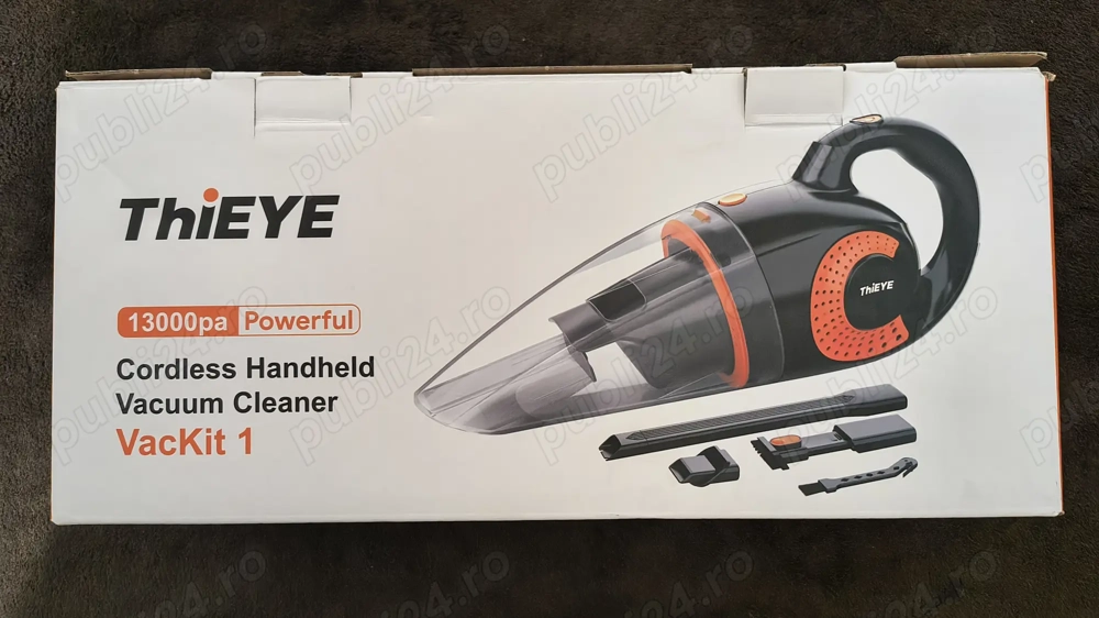 Aspirator auto cu acumulator ThiEYE - Stare Noua