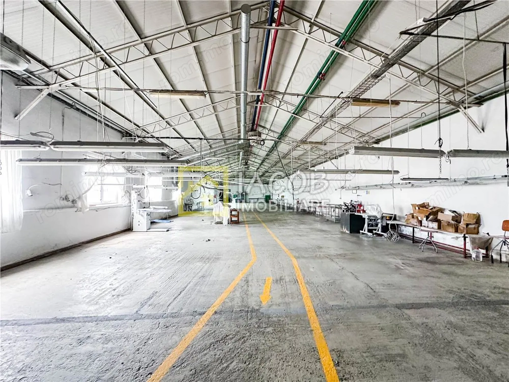 Hala productie depozitare + birouri – 2.000 mp – Bacau, Str. Stefan cel Mare – disponibila din febru