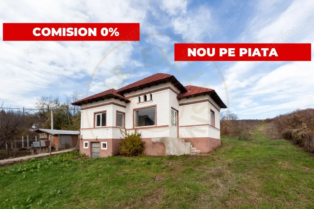 Casa la tara cu teren generos in zona Calinesti-Ciocanesti -Jud. Arges!