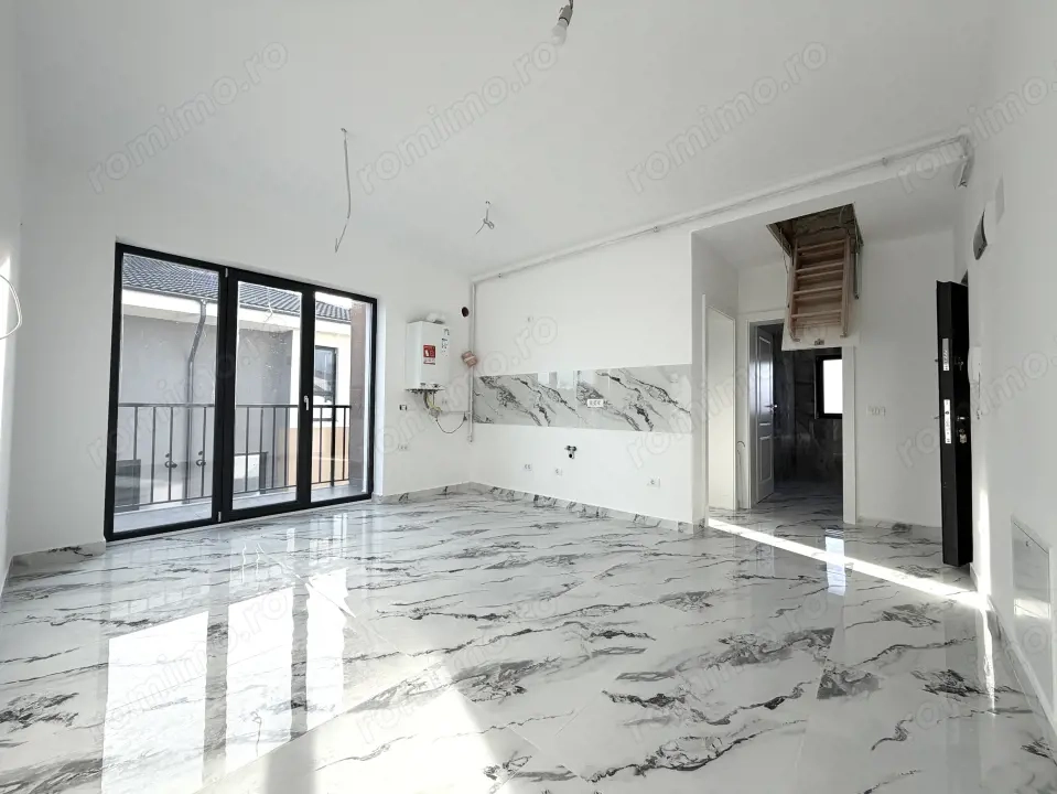 Apartament 2 camere, open-space, 53 mp, etaj 3 - Esso Giroc