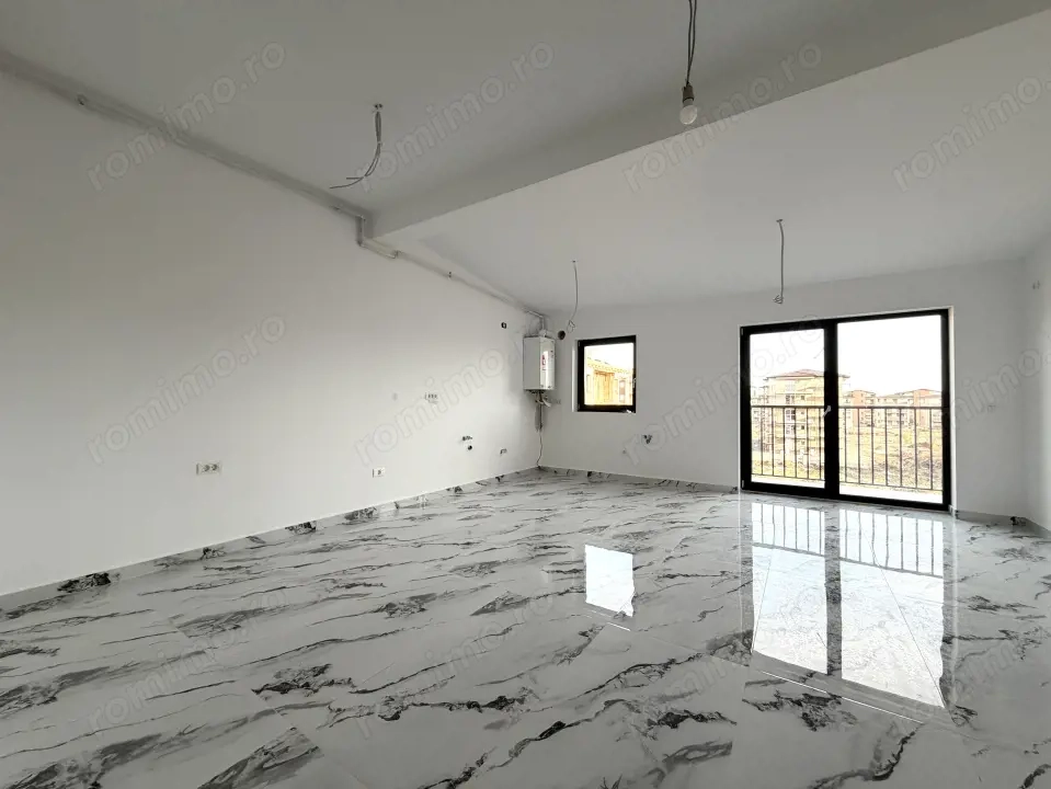 Apartament 2 camere, open-space, 53 mp, etaj 3 - Esso Giroc