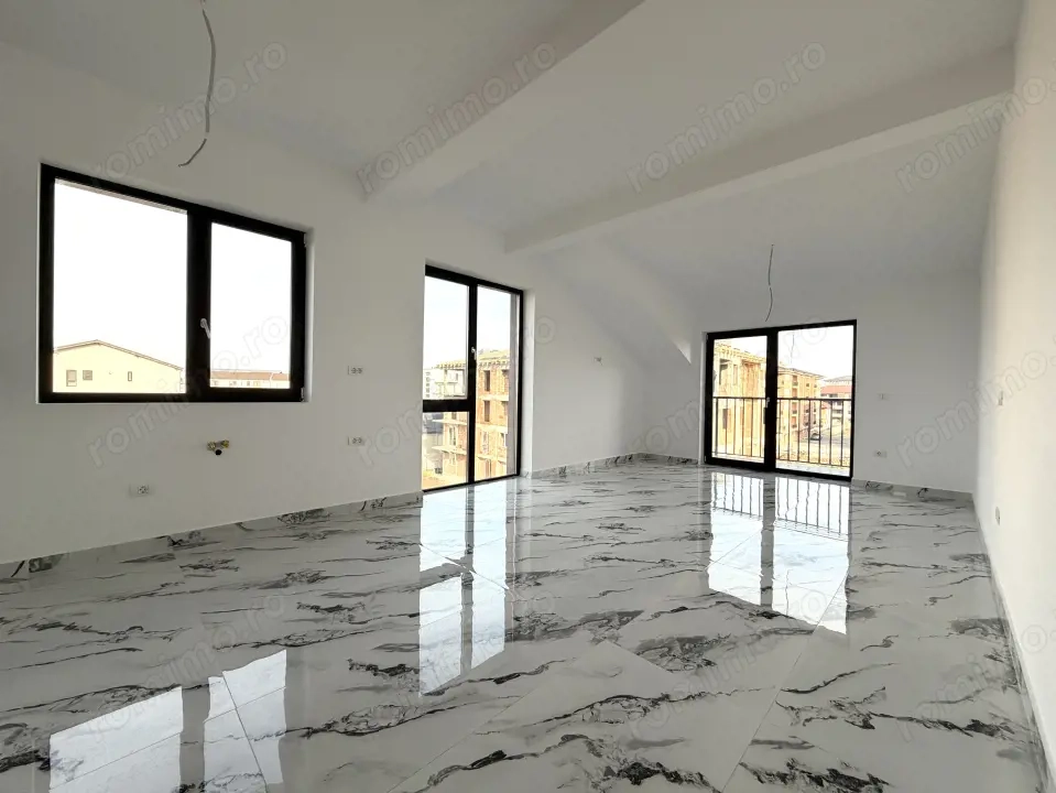 Apartament cu 2 camere, 38 mp, etaj 3 - Esso Giroc