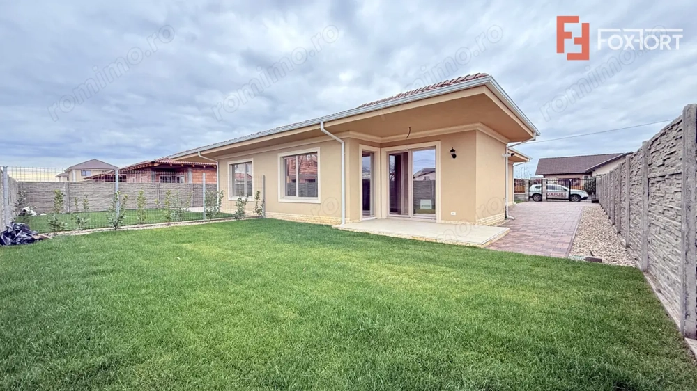 Duplex cu 3 camere si teren de 322 mp, toate utilitatile zona Mosnita Noua