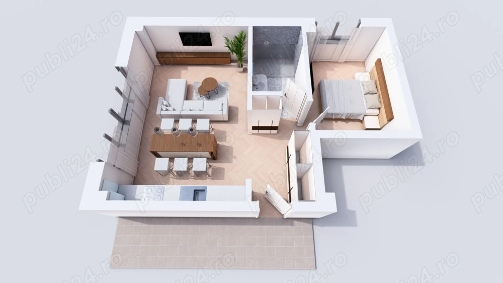 Apartament nou 45 m | Comision 0% - 1250 euro mp - TVA INCLUS