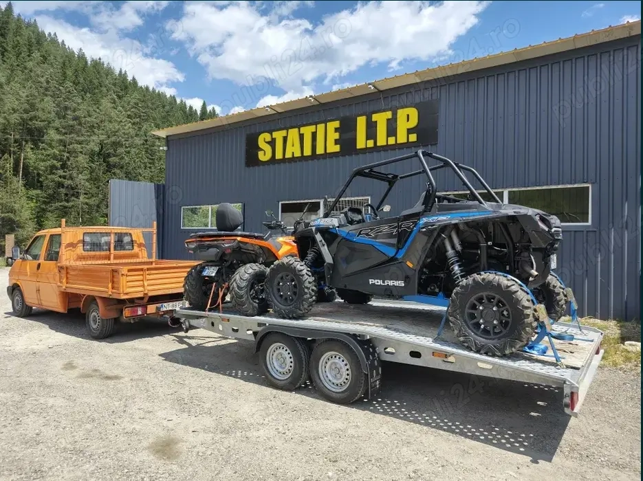 Platforma auto TAURUS 4.5m x 2.10m - 1550kg