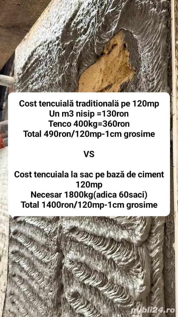 Tencuială tradițională Renovări