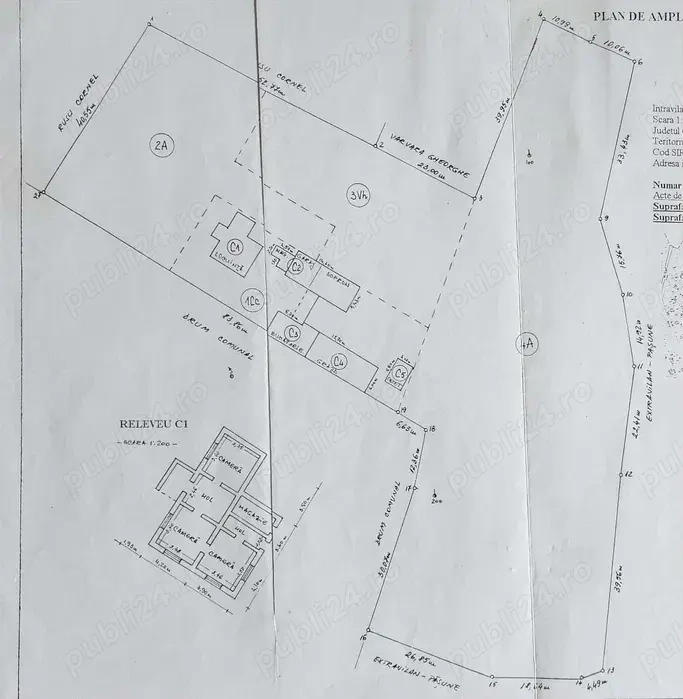 Vand Teren Intravilan, Com. Pestera Jud. Constanta