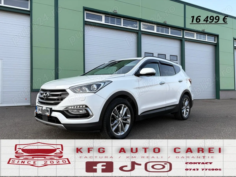 Hyundai santa fe   2016   4x4   2.2 crdi 200 cp   automat   158.000 km