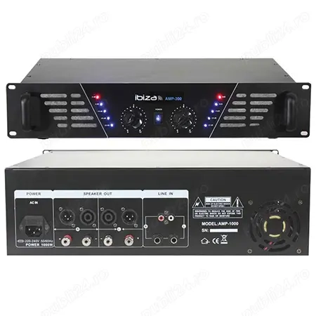 Statie audio mosfet 2x240W Ibiza