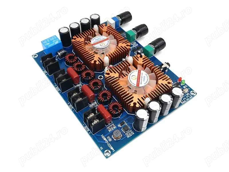 Kit amplificator 2.1 Clasa D 2 160+220W TDA7498E