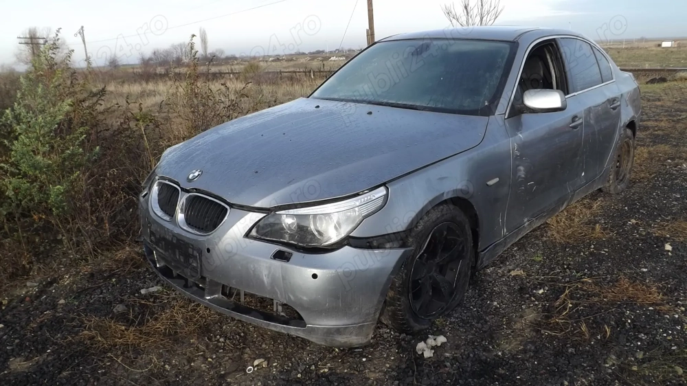 Bmw seria 5 E60 525 d automatic lovit avariat 2005