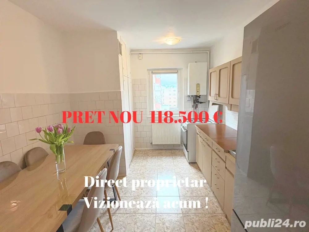 Tractorul | 3 camere spațioase, 2 băi  | oportunitate reală