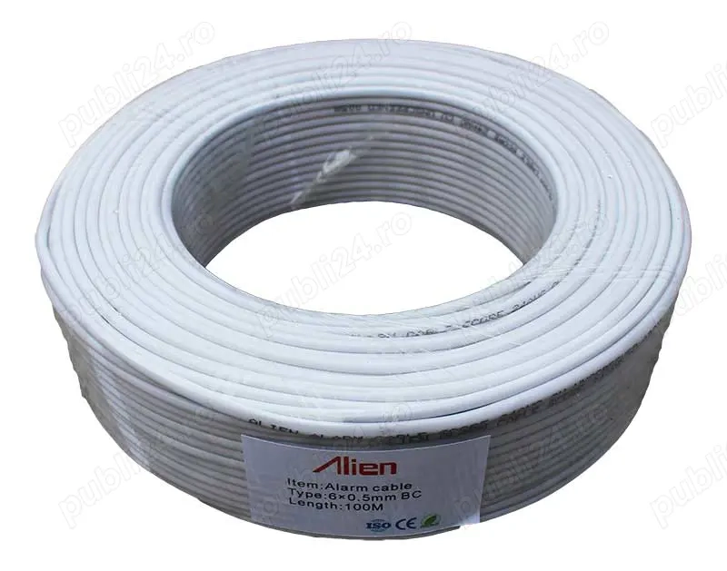 Cablu alarma 6 0,5mm Cu 100m