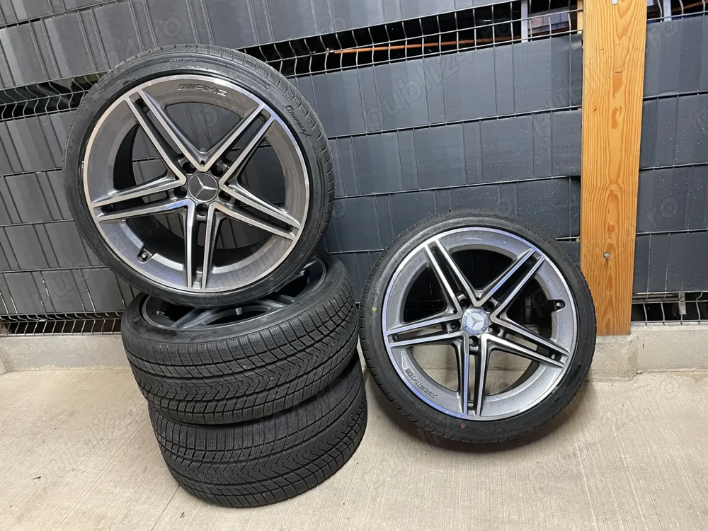 Jante mercedes 19" C63 AMG in doua dimensiuni echipare iarna