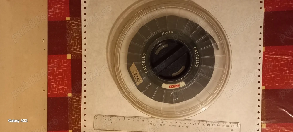 Role magnetice vintage 9-track calculator  backup date 