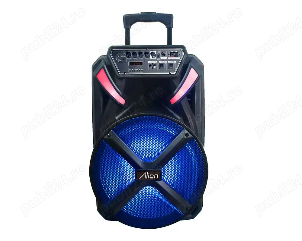 Boxa portabila 15inch Accu BT FM USB-Mic 1531 Alien