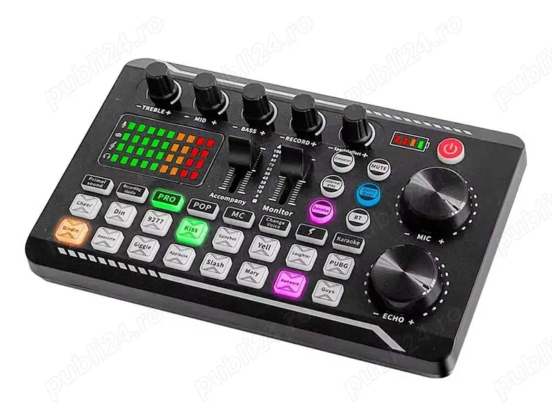 Mixer audio BT 16 efecte F998