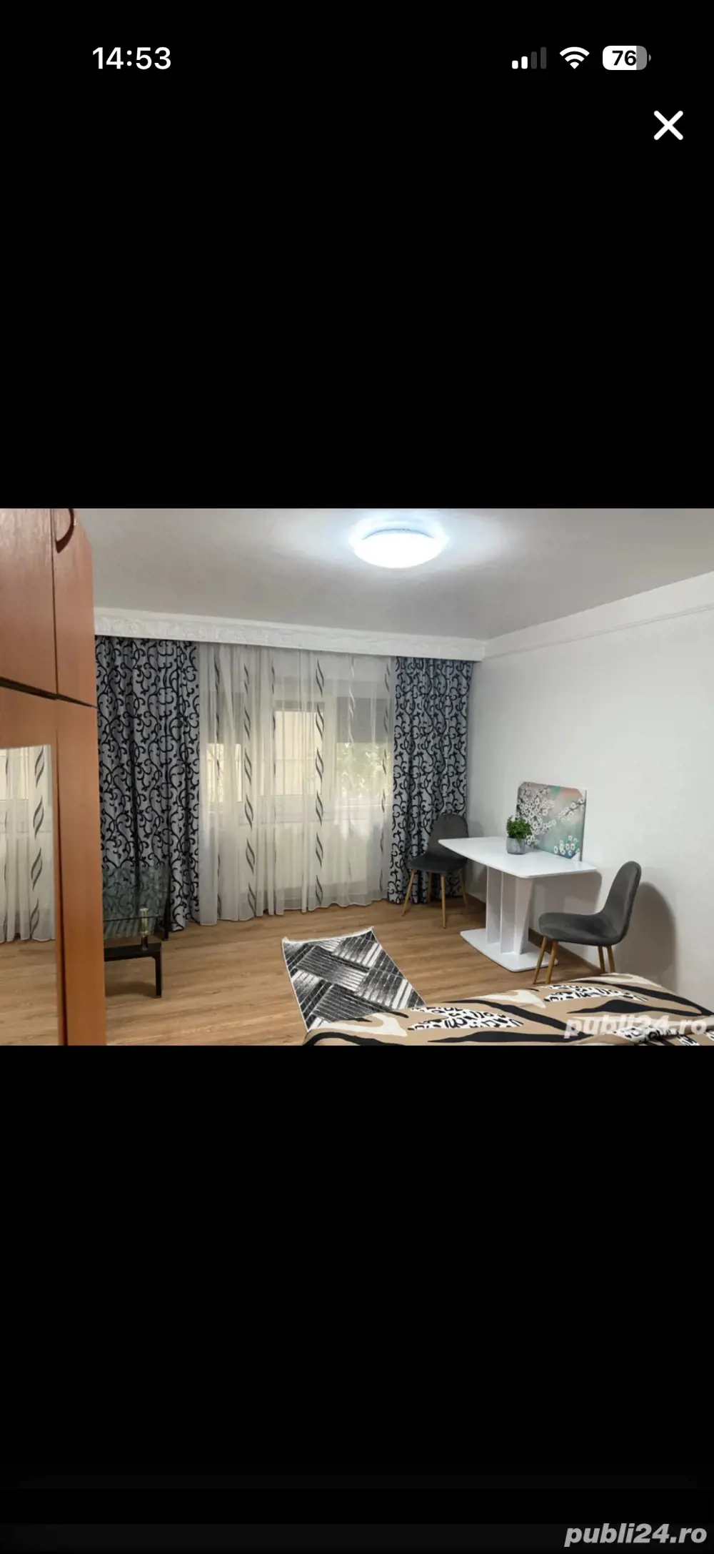 închiriez ap 1 camera parter obor