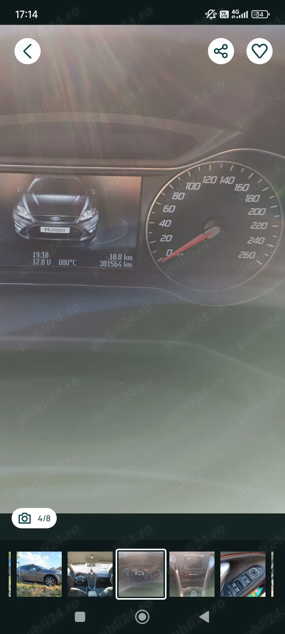 Vând Ford Mondeo an 2010 euro 5