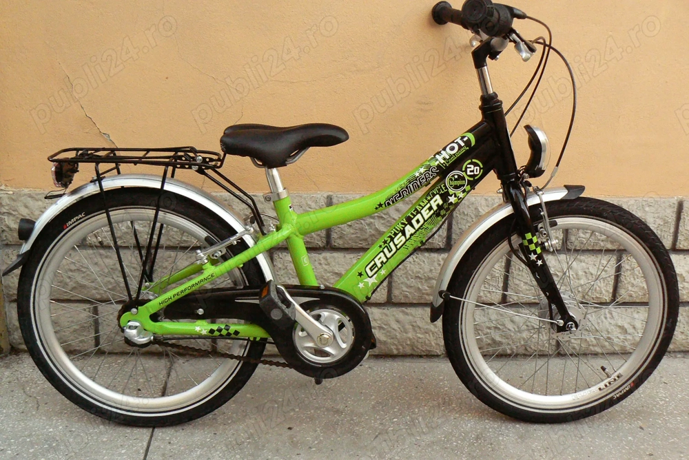 Bicicleta de copii aluminiu cu ropti de 20