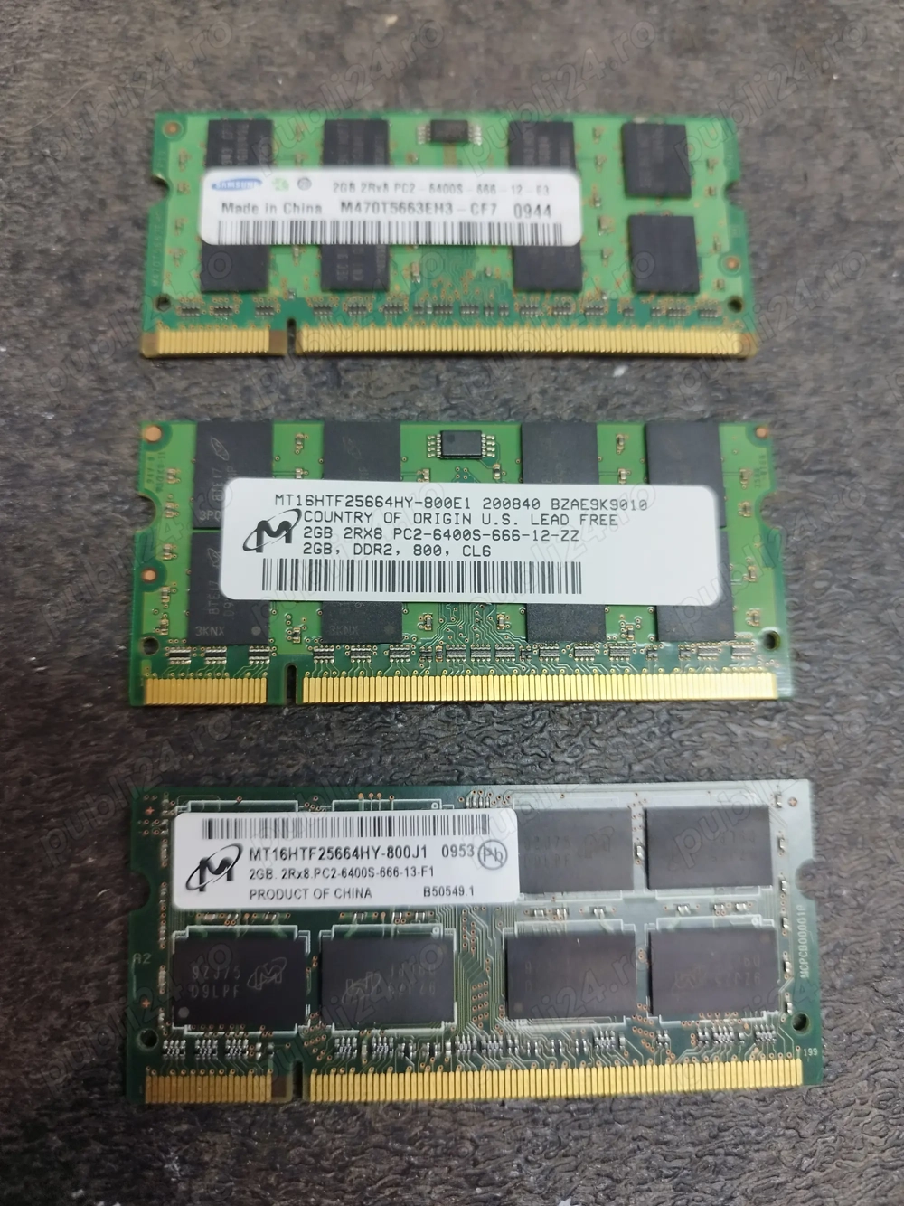 Ddr 2 capaciatate 2 gb