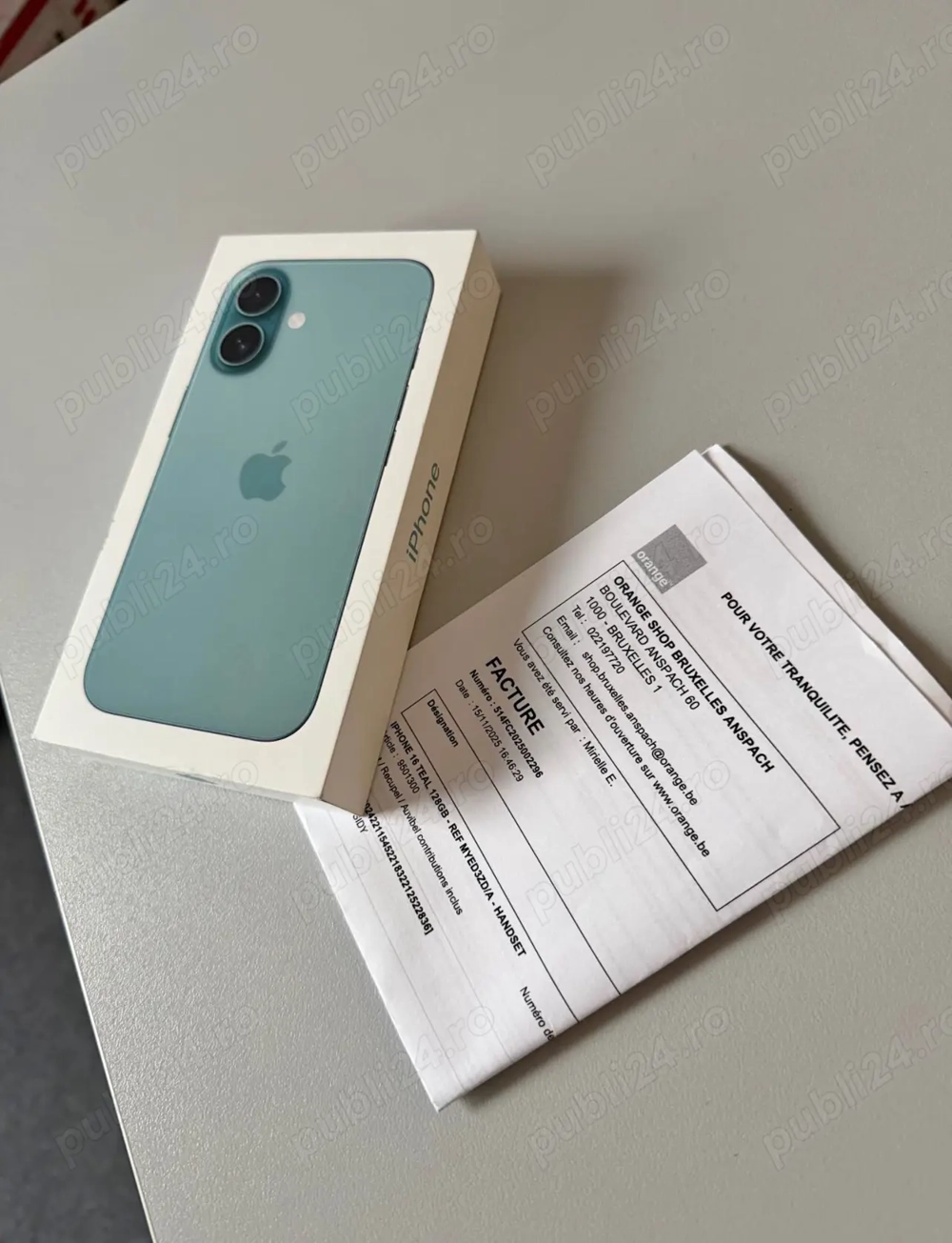 iPhone 16 128go verde