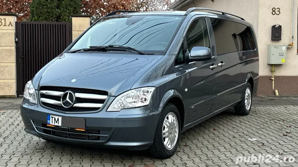 Mercedes-Benz Vito 2012 116 2.2 CDI 8+1 Locuri 163CP Model Extra-Lung Cutie Manuala 6+1 Viteze