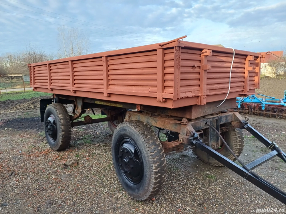 Remorca Agricola cu 2 cilindri