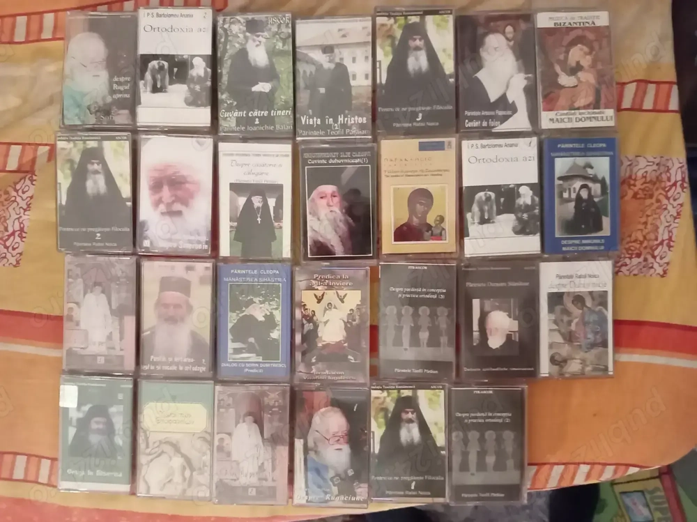 Casete audio Originale Bisericesti Ortodoxe, 47*casete religioase.