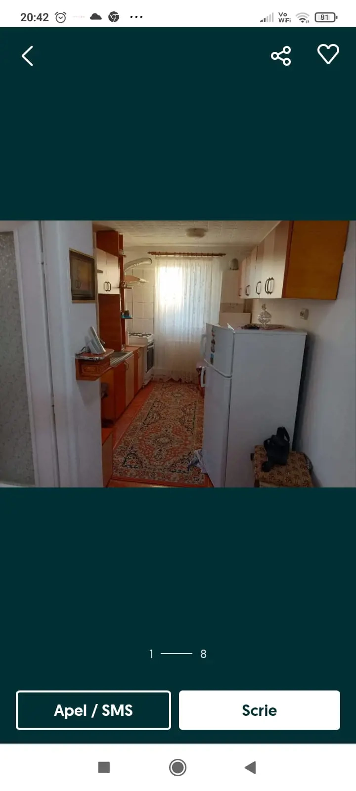 Chirie apartament mobilat