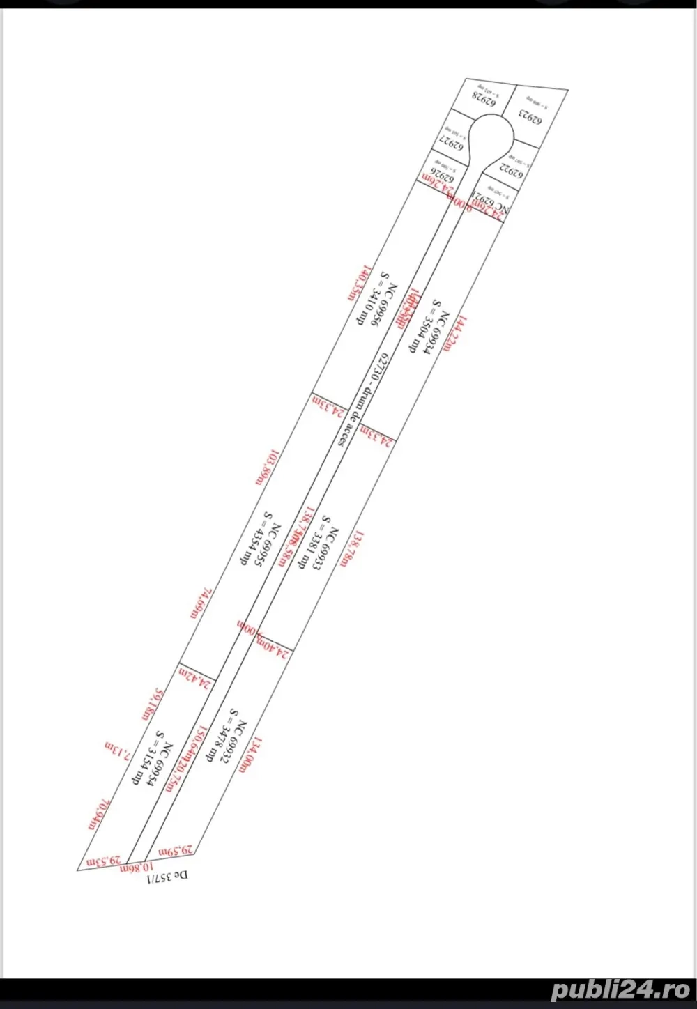 Proprietar vând 30.000 mp teren Balotești