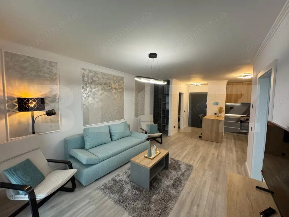 Apartament cu 2 camere, mobilat si utilat, cu parcare, in Elite