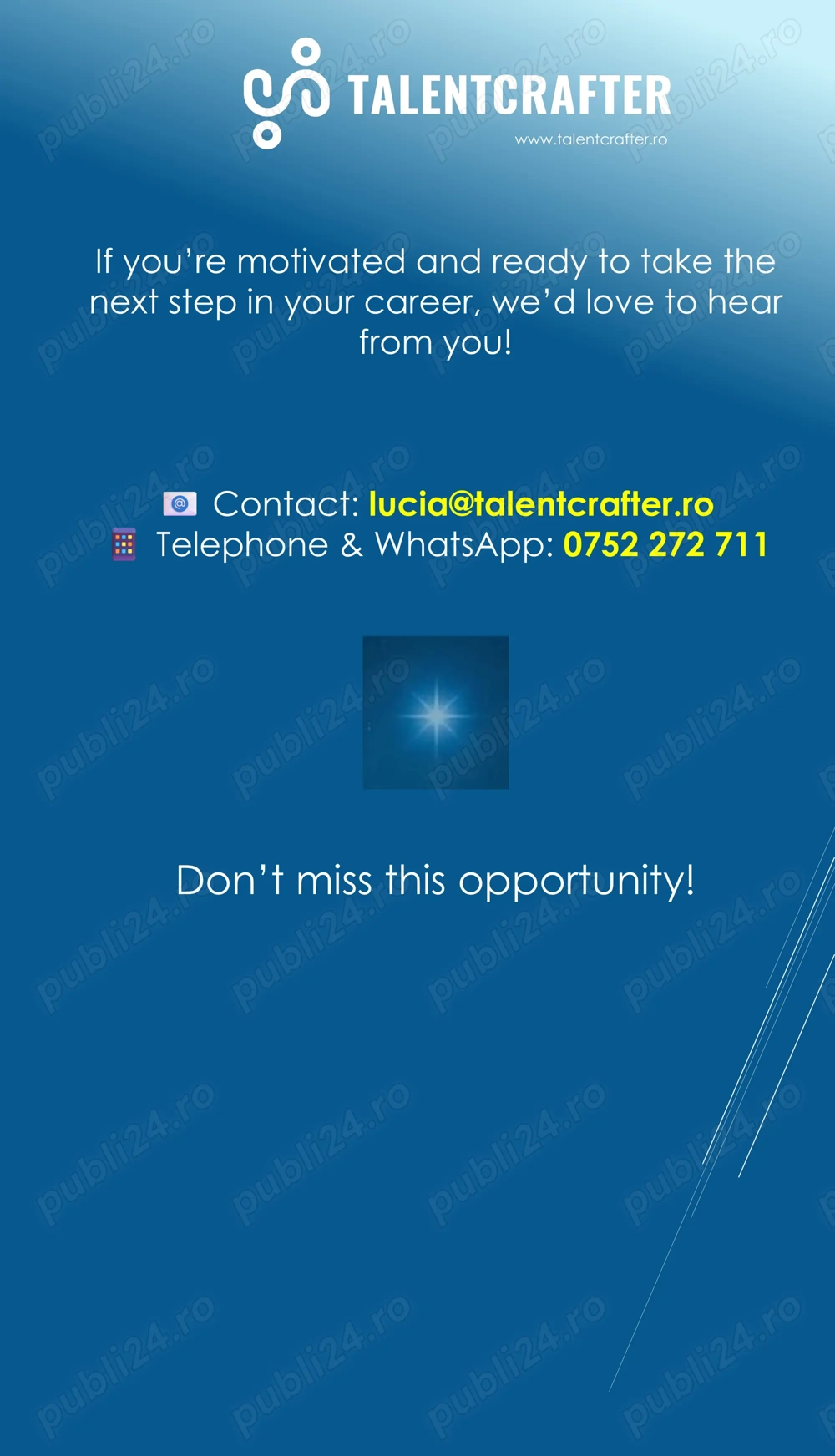 Oportunitate locuri de munca Lituania