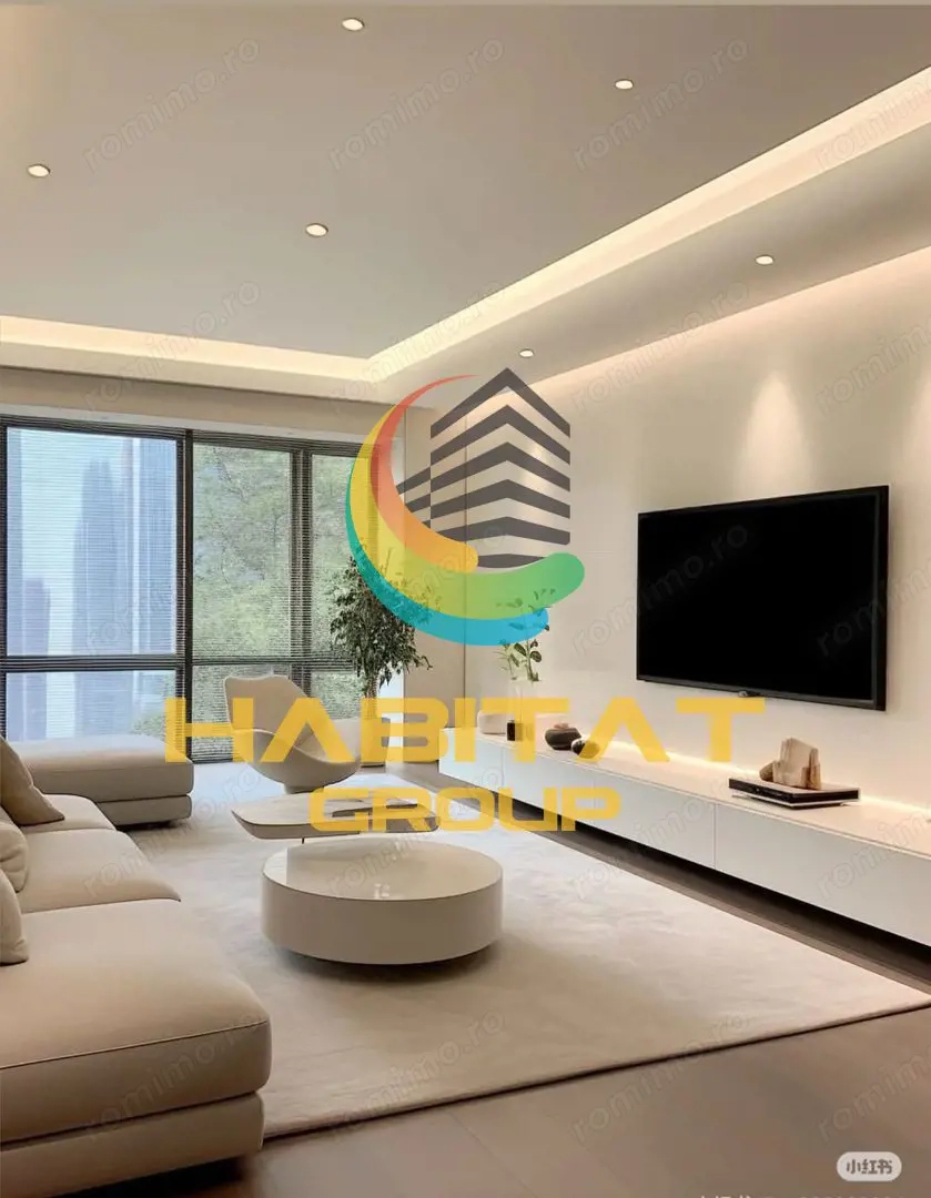 Liviu Rebreanu-Auchan Titan - 2 camere decomandat 56.43 mp